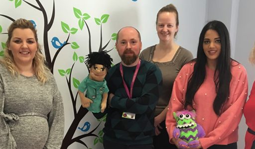 People visiting St Elizabeth's Hospice