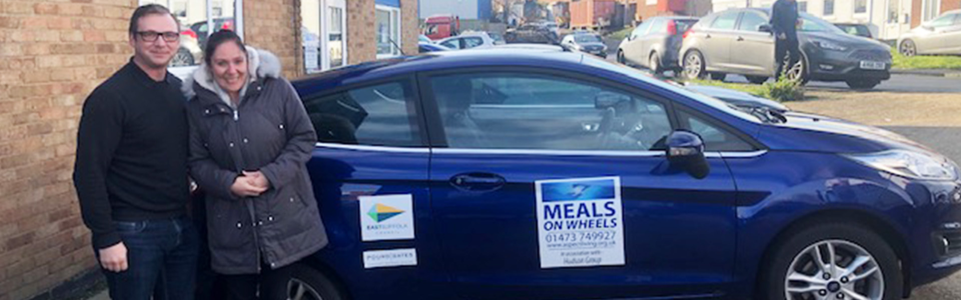 Pound Gates Rides-a-Long with Suffolk Meals on Wheels