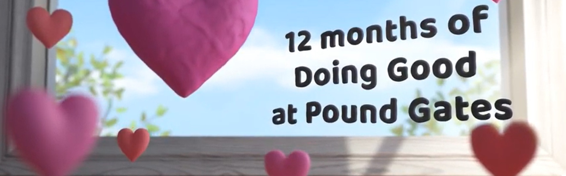 12 Months of Doing Good at Pound Gates