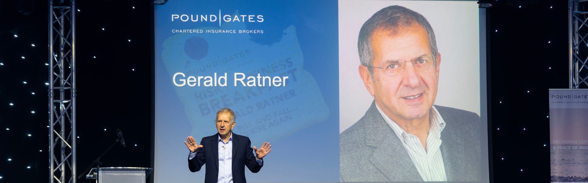 Gerald Ratner Delights Suffolk Business Community at Risky Business Breakfast